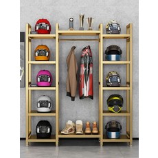 헬멧 수납장 보관함 거치대 오토바이 캐비닛 선반 진열장 블랙 스타일 A 0.4x0.4x1.7m, 그레이 스타일 1.05x0.4x1.7m