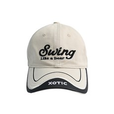 電繡拼接彎簷帽 XGH2403 遮陽帽 登山帽 露營帽 棒球帽 透氣快乾 XOTIC, 米色