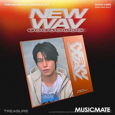 트레저 (Treasure) / 4th 미니앨범 New Wav (Raw/박정우/미개봉)