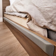 침대 틈새 사이 사이드 쿠션 매트리스 막이 패드 쇼파 소파 패브릭 만능, 펜테-그레이