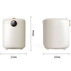 迷你洗衣機 洗脫烘一體 110V全自動內衣洗衣機 迷你洗衣機 租屋神器, 5L (110V)