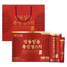 광동 일품 홍삼정스틱 10g 30포 + 쇼핑백, 1박스