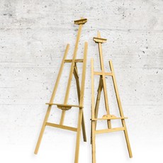 金羽毛 畫架三角架 可折疊收納 繪圖展示架, 150cm 畫架