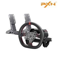 PXN V10 Ultra 게이밍 레이싱 휠 Gaming Racing wheel (PC/PS3/PS4/XBOX 호환), 1개