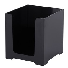 카페 냅킨 테이크아웃컵 종이컵 정리 보관함 디스펜서, 1개, 검정
