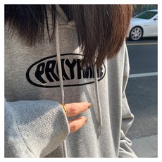 PRAYFORME 寬鬆連帽衛衣