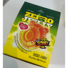 마이노멀 제로젤리 사워베어 파인애플 자두 혼합맛, 42g, 8개