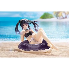 【616toys】 TAITO PVC人形 約會大作戰V Aqua Float 時崎狂三 更新, 1個, 多色的