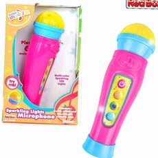 어린이 놀이 반짝이 마이크 아이장난감