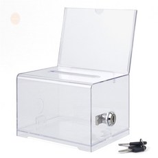 해숨라이프 잠금형 투명 박스 투명수납함