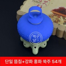 핫스톤 마사지기 오이스터그레이 핑크솔트 피부 케어기기, 그레이 필터 없음 + 레드 플라워 쑥 54개, 기본 모델명/품번