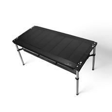 BILOC Magnus Table 四單位鋁合金可調高度露營桌 (IGT系統桌 戰術桌 摺疊桌), Black