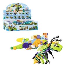 블랙폰드 캡슐 조립 블록 뉴곤충 12개 1세트 DIY 어린이 장난감 998717EA pon+4553Se