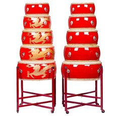 판소리 북 대북 난타 공연 전통 악기 소가죽 무대용, 1개, 1. 5인치15x12CM