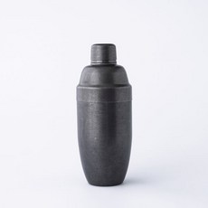 AOYOSHI青芳製作所 三節式復古黑雪克杯 - 酒吧調酒工具 Cobbler Shaker, 1個, 350ml