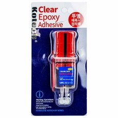 코텍스 미니 파워 투명 에폭시 접착제 12ml T-0836(420836), 1개