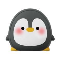 알로코리아 충전식 휴대용 펭귄 손난로 보조배터리 5000mAh WM504, 펭귄 손난로 WM504