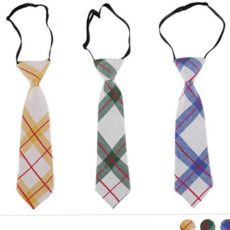 유아 체크 넥타이 어린이 캐주얼 코디 아동 체크 넥타이 패턴 행사 유아면 복장 소품