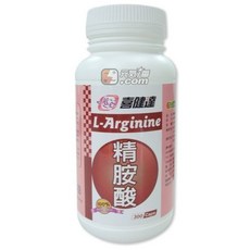 喜健達 左旋精胺酸 L-Arginine 300入*4瓶, 1個