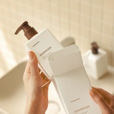 정소담 퍼퓸드 핸드워시 선물세트 300ml 2종 기프트백포함, 4세트, 결혼식 라벨