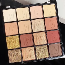 쿠쿠스토어 30 가지 색상 아이 섀도우 플레이트 매트 펄 소녀 초보자 전문 멀티 컬러 디스크 데일리 메이크, 02 Rainbow eye shadow