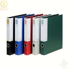 [문화] A4 바인다 3공 D링 1인치 합지 흑색 파일 B848 (1개입)