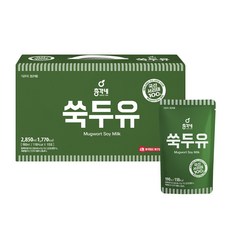 총각네 국산 서리태 쑥두유, 190ml, 15개