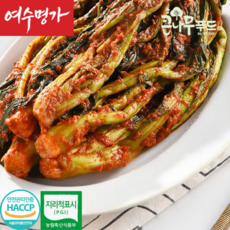 여수명가 돌산갓김치, 1개, 1kg