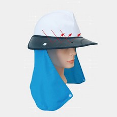 덕신상공 목그늘썬캡 안전모내피 땀흡수 자외선차단 그늘막 햇빛가리개, 5개