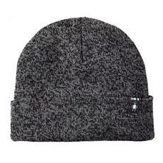 Smartwool 美麗諾羊毛針織帽 保暖透氣 戶外休閒 登山健行 時尚簡約, 黑色