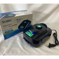 SOBO 松寶 SB-988 靜音可調式打氣機 旋轉式微調 4孔打氣, 1個