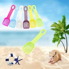 배변삽 모래삽 10개입 청소 배변주걱 햄스터 미니스쿱, 10개, 혼색10개입