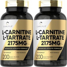 칼라일 엘 카르니틴 엘 타르트레이트 2175mg, 200개, 2개