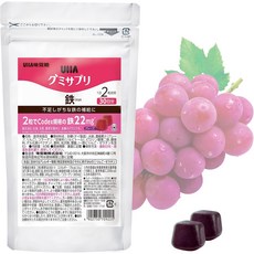 UHA 미카쿠토 구미 서플리 철분, 1개, 60정