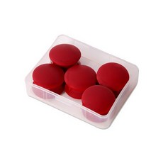 마그피아 칼라원형자석홀더 중 빨강 MFMH-27-10 27mm 10개입 1개, 단품, 단품