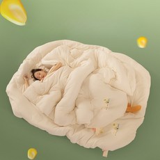 포근한 옥수수 솜털 섬유 이불 따뜻한 겨울용 몽글 담요 부드러운 촉감
