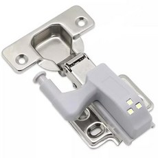 自動開關LED鉸鏈燈 櫥櫃燈 衣櫥照明燈 智能感應燈, 1個, 暖光【附電池】