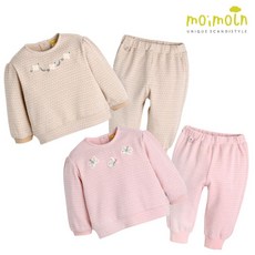 모이몰른 유아 클로버자카드 상하복 세트 M251STB10P