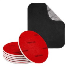 볼링 공 샌딩 패드 재표면 처리 타월 세트 연마 용품 딥 클리닝 도구 키트, 01 빠른, 01 Black