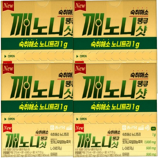 종근당 깨노니 땡큐샷 숙취해소제 x 4, 30ml, 36개