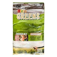 福壽實業 GREENS 葛莉思 狗飼料, 15kg, 1袋, 雞肉