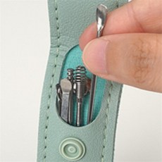 까치스 6P 귀이개 세트 귀파개, 퍼플