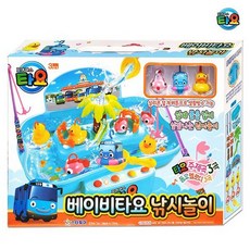 꼬마버스 타요 유아 낚시 게임 물고기 장난감 세트 낚시놀이, 1개