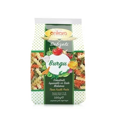 Ankara 安卡蘿 三色螺旋麵 - 義大利麵 杜蘭小麥 土耳其麵條 三色造型麵, 350g/包, 1個