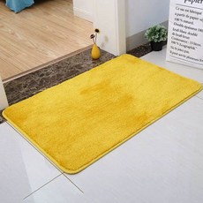 단색 컬러 대형 자취필수템 러그 현관 발매트 욕실 화장실 미끄럼방지, 1개, L. 금