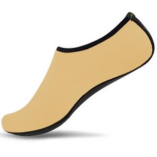 JACKSHIBO 여성용 워터 슈즈 남성용 수영 크루즈 에센셜 아쿠아 비치 수영장 요가 서핑용 삭스 라이트옐로우 125838