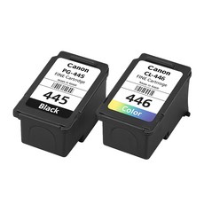 캐논 정품 PG445XL 호환 4배 대용량 CL-446XL 재생잉크 검정+컬러 1세트, 정품벌크(검정+컬러)