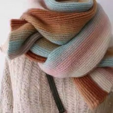 유어더메인 겨울 여자 남자 커플 목도리 머플러