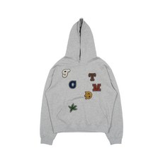 브랜드정품 더콜디스트모먼트 THE COLDEST MOMENT TCM rainbow hoodie (grey) 235380