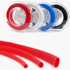 비워크 1mm 빨강 낚시튜닝 채비만들기 CRUR-001 낚시용튜브